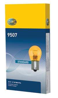 Thumbnail for Hella Bulb 9507 24V 21W BAU15s S8 AMBER