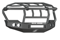 Thumbnail for Road Armor 11-16 Ford F-250 Stealth Front Bumper w/Intimidator Guard - Tex Blk