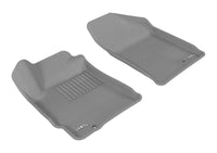 Thumbnail for 3D MAXpider 2007-2012 Nissan Altima Coupe/Sedan Kagu 1st Row Floormat - Gray