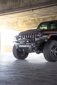 Thumbnail for DV8 Offroad 07-18 Jeep Wrangler JK / 18-23 Wrangler JL / 20-23 Gladiator JT MTO Series Front Bumper