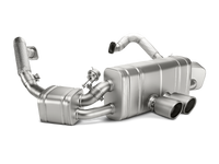 Thumbnail for Akrapovic 12-15 Porsche Boxster (981) Slip-On Line (Titanium) w/ Titanium Tips
