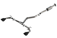 Thumbnail for Borla 22-23 Subaru BRZ/Toyota GR86 2.4L RWD AT/MT ATAK Catback Exhaust - Black Chrome Tips