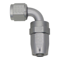 Thumbnail for DeatschWerks 8AN Female Swivel 90-Degree Hose End CPE