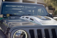 Thumbnail for DV8 Offroad 18+ Jeep JL Heat Dispersion Hood - Primer Black