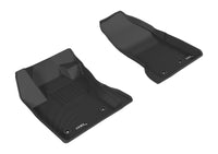 Thumbnail for 3D MAXpider 2015-2020 Jeep Renegade Kagu 1st Row Floormat - Black