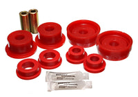 Thumbnail for Energy Suspension 84-87 Honda Civic/CRX Red Rear Control Arm Bushing Set (Includes Trailing Arm Bush