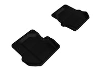 Thumbnail for 3D MAXpider 2005-2012 Porsche 911 997 Kagu 2nd Row Floormats - Black