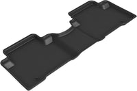 Thumbnail for 3D MAXpider 2013-2019 Hyundai Santa Fe/Santa Fe Xl Kagu 2nd Row Floormats - Black