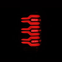 Thumbnail for AlphaRex 14-18 GMC Sierra 1500/2500HD/3500HD LUXX-Series LED Tail Lights Alpha-Blk Actv Lgt Seq. Sig