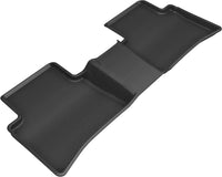 Thumbnail for 3D MAXpider 2019-2020 Toyota Corolla Kagu 2nd Row Floormats - Black