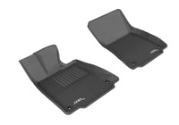 Thumbnail for 3D MAXpider 2014-2020 Lexus IS Kagu 1st Row Floormat - Black