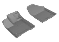 Thumbnail for 3D MAXpider 2017-2020 Honda Ridgeline Kagu 1st Row Floormat - Gray