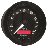 Thumbnail for Autometer GT Series 3-3/8in In Dash 0-160 MPH Electronic Programmable Speedometer