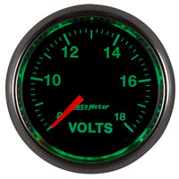 Thumbnail for Autometer GS Series 2-1/16in Voltmeter 18V Electrical Gauge Full Sweep