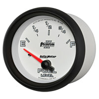 Thumbnail for AutoMeter Gauge Fuel Level 2-5/8in. 0 Ohm(e) to 90 Ohm(f) Elec Phantom II