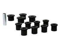 Thumbnail for Whiteline 84-89 Toyota 4Runner/Pickup Rear Leaf Spring Shackle Bushing Kit