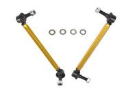 Thumbnail for Whiteline 05+ Mustang Coupe 8cyl (Inc Shelby GT/ GT500) Front Swaybar Link Kit H/Duty Adj Steel Ball