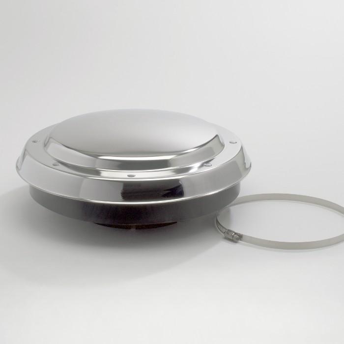 Donaldson H001946 INLET HOOD, BRIGHT STAINLESS