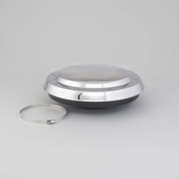 Donaldson H001948 INLET HOOD, BRIGHT STAINLESS