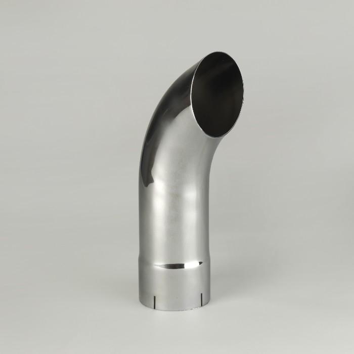 Donaldson P207309 TAILPIPE, 5 IN (127 MM) ID X 18 IN (457 MM) CHROME