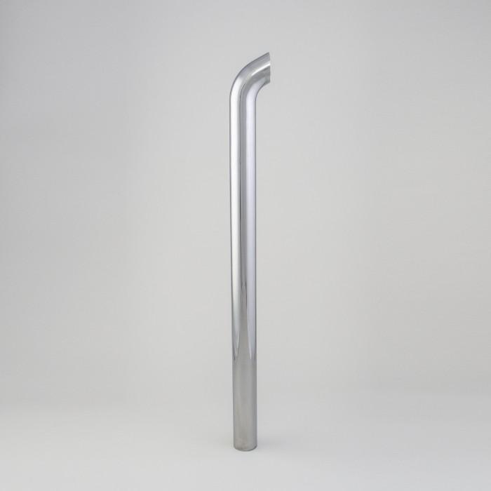 Donaldson P207312 STACK PIPE, CURVED 3 IN (76 MM) OD X 48 IN (1219 MM) CHROME