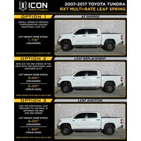 Thumbnail for ICON 2007+ Toyota Tundra 1.63-3in Stage 3 3.0 Suspension System