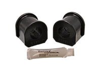 Thumbnail for Energy Suspension 79-04 Ford Mustang Black 1-1/8in Front Sway Bar Bushing Set-Reuse Factory Brackets