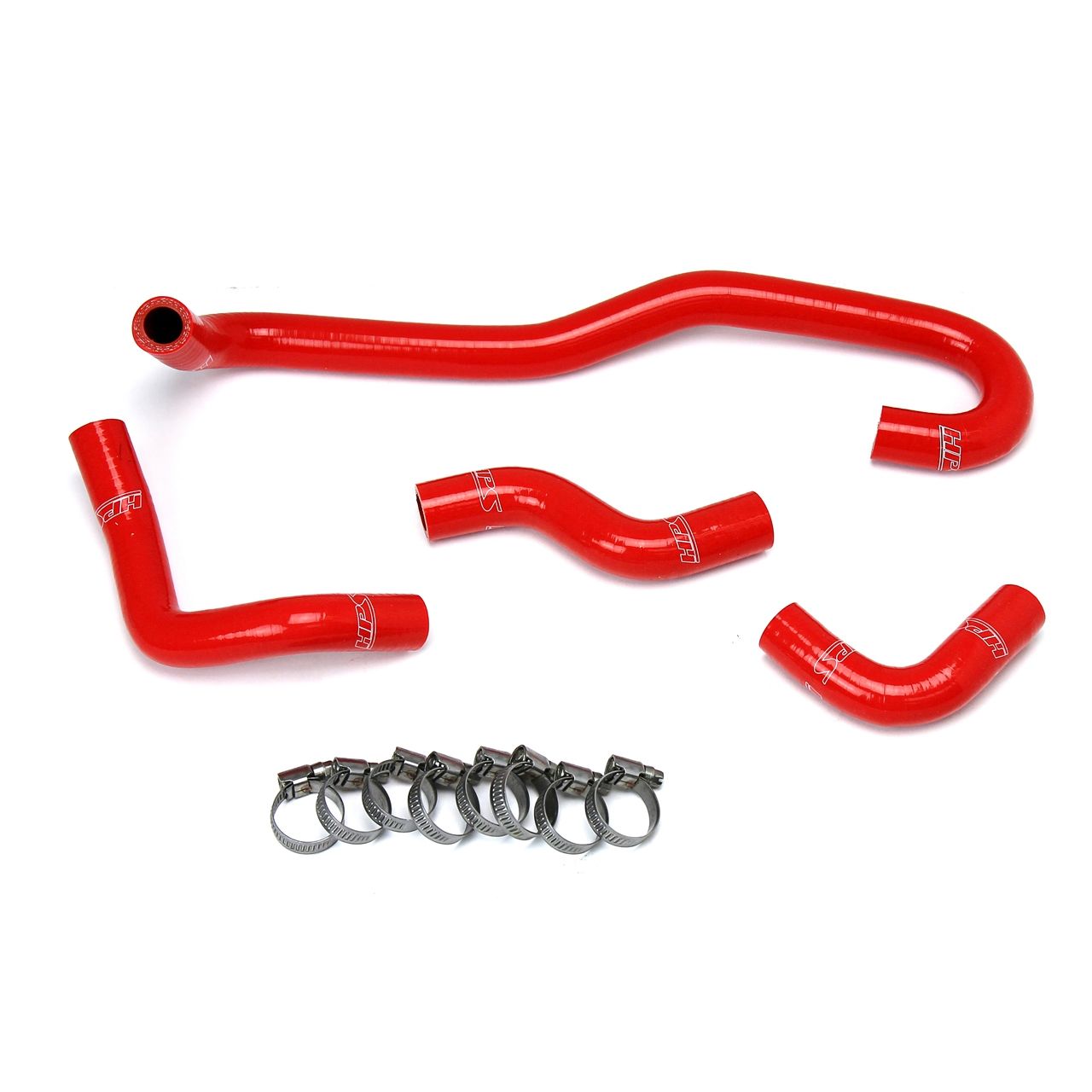 HPS Reinforced Red Silicone Heater Hose Kit Coolant for Toyota 89-92 4Runner 3.0L V6 Left Hand Drive