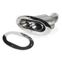 Thumbnail for Stainless Works Angled-Oval Through-Body Tip With Tubes