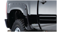 Thumbnail for Bushwacker 99-10 Ford F-250 Super Duty Styleside Cutout Style Flares 2pc 81.0in Bed - Black