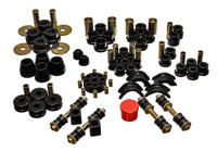 Thumbnail for Energy Suspension 74-78 Nissan 260Z/280Z Black Hyper-Flex Master Bushing Set