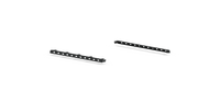 Thumbnail for Road Armor TRECK Dual Upper 5ft Bed Accessory Rail & 5-Light Mounts - Tex Blk (Pair)