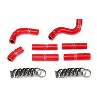 Thumbnail for HPS Red Reinforced Silicone Complete Pesky Heater Hose Kit 1FZ-FE for Lexus 96-97 LX450 FJ80 4.5L I6 without rear heater