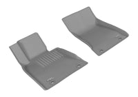 Thumbnail for 3D MAXpider 2015-2019 Genesis/Hyundai G80/Genesis Sedan Kagu 1st Row Floormat - Gray