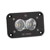 Thumbnail for Baja Designs S2 Pro Work/Scene Pattern Flush Mount LED Work Light - Clear