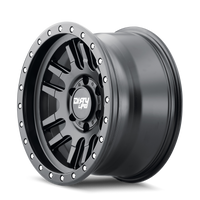 Thumbnail for Dirty Life 9309 Canyon Pro 17x9/5x127 BP/-38mm Offset/71.5mm Hub Matte Black Wheel - Beadlock