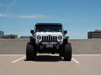 Thumbnail for Road Armor 07-18 Jeep Wrangler JK Stealth Front Winch Bumper w/Bar Guard Mid Width - Tex Blk