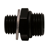 Thumbnail for DeatschWerks 6AN ORB Male to M12 X 1.5 Metric Male (Incl O-Ring and Washer) - Anodized Matte Black