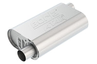 Thumbnail for Borla CrateMuffler Stock SBC 283/327/350 ATAK 2.25in Offset/Offset 14inx4.35inx9in Oval Muffler