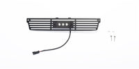 Thumbnail for Putco 15-19 GMC Sierra HD Black Bar Design Bumper Grille Insert w/ Flush 6in Luminix Light Bar