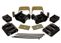 Thumbnail for Energy Suspension 73-84 K5 Blazer 4WD Fullsize Black Complete Motor&Trans Mount Set Zinc Finish
