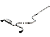 Thumbnail for Borla 19-20 Hyundai Veloster N 2.0L I4 MT FWD 2DR 3in ATAK CatBack Exhaust w/ Black Chrome Tips