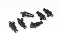 Thumbnail for DeatschWerks Universal 550cc Low Impedance 11mm Upper Injector - Set of 6