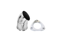 Thumbnail for Granatelli 2.5in 304SS Turn Down w/3-Bolt Flange & Gasket