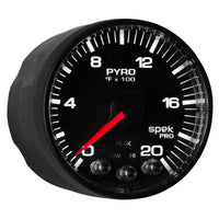Thumbnail for Autometer Spek-Pro 52.4mm 0-2000F Digital Stepper Motor Pyrometer Gauge