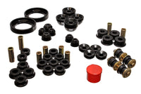 Thumbnail for Energy Suspension 94-97 Honda Accord/Odyssey Black Hyper-Flex Master Bushing Set