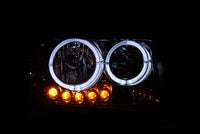 Thumbnail for ANZO 2007-2014 Chevy TahOE Crystal Headlight Chrome Amber(OE)