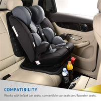 Thumbnail for 3D MAXpider Universal Child Seat Cover - Black