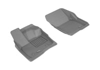 Thumbnail for 3D MAXpider 2017-2020 Ford/Lincoln Fusion/MKZ Kagu 1st Row Floormat - Gray