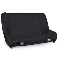 Thumbnail for PRP Jeep Wrangler TJ/LJ/JK Elite Series Rear Bench- Black Vinyl